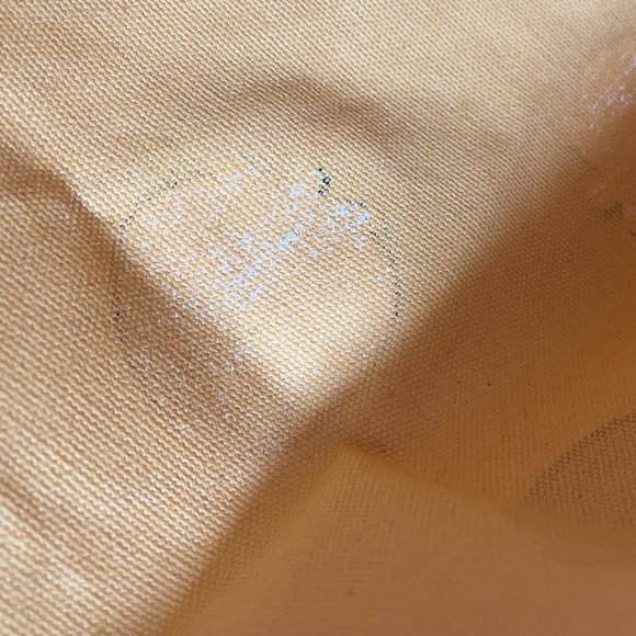 Vibrant Yellow *Strawberry* Tote, Full Zipper, Adjust or Remove Strap, NWOT - Picture 9 of 9